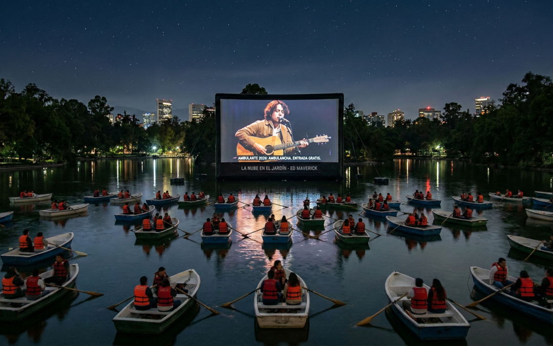 ¡Cine en lancha y música! Ed Maverick llega GRATIS al Lago de Chapultepec en Ambulante 2026