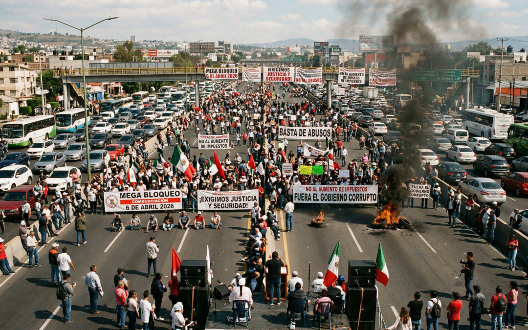 Mega Bloqueo 6 de Abril 2026